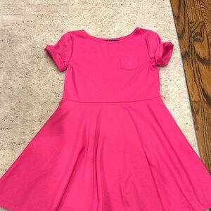 Polo by Ralph Lauren Bright Pink Kids Dress